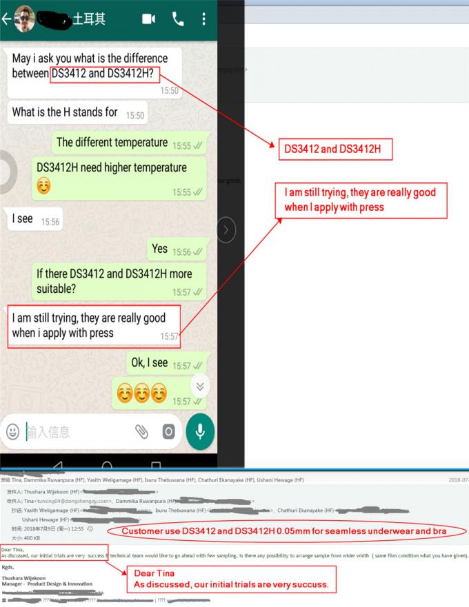 Mroczna przezroczysta poliuretanowa folia klejąca plastikowa folia TPU do telefonów komórkowych 4