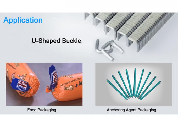 Jednostronne spawanie termiczne taśmami klejącymi z gorącym roztopieniem do wytwarzania zacisków kiełbaskowych 2